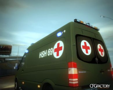 Finnish Military Ambulance (Mercedes Benz Sprinter