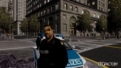 Personenschutz Polizei Uniform 2013