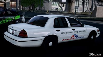 American Airlines Ford Crown Victoria and Chevrole