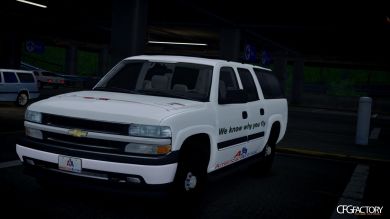 American Airlines Ford Crown Victoria and Chevrole