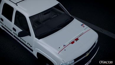 American Airlines Ford Crown Victoria and Chevrole