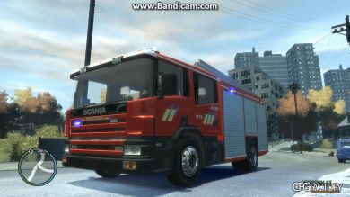 Belgian Firetruk SCANIA 94D - Brandweer Belgi&Atil
