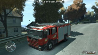 Belgian Firetruk SCANIA 94D - Brandweer Belgi&Atil