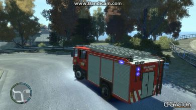 Belgian Firetruk SCANIA 94D - Brandweer Belgi&Atil