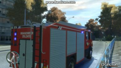 Belgian Firetruk SCANIA 94D - Brandweer Belgi&Atil