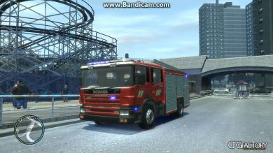 Belgian Firetruk SCANIA 94D - Brandweer Belgi&Atil