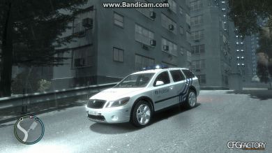 Belgian Police - Skoda Octavia Scout