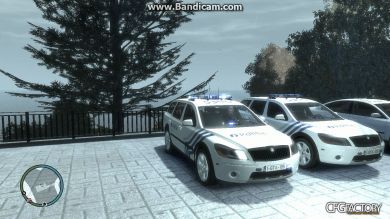 Belgian Police - Skoda Octavia Scout