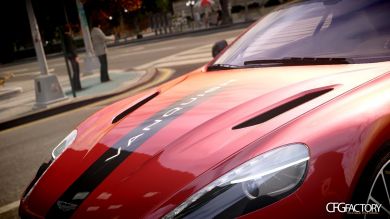 2013 Aston Martin Vanquish 'V-Stripes' PaintJob