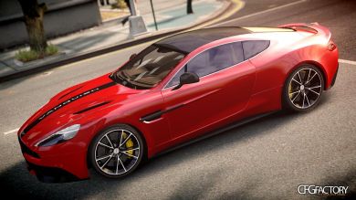 2013 Aston Martin Vanquish 'V-Stripes' PaintJob