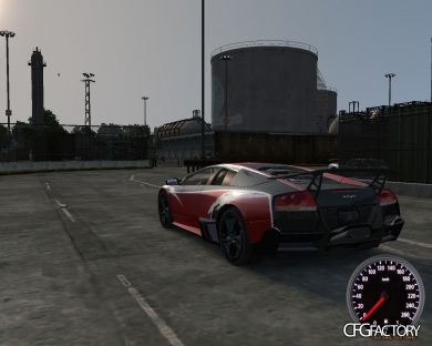 Lamborghini Murcielago SV Wolf's NFS Carbon