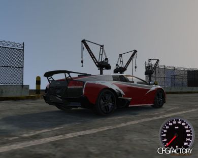 Lamborghini Murcielago SV Wolf's NFS Carbon