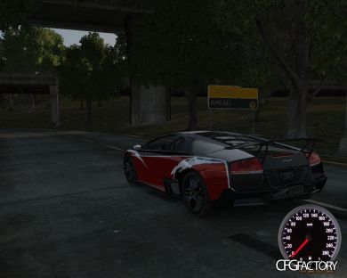 Lamborghini Murcielago SV Wolf's NFS Carbon