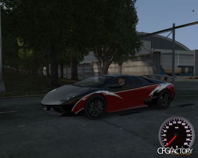 Lamborghini Murcielago SV Wolf's NFS Carbon