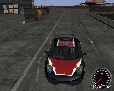 Lamborghini Murcielago SV Wolf's NFS Carbon