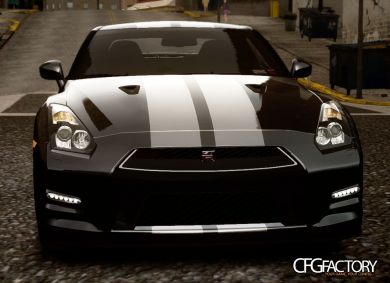 2012 Nissan GT-R Black Edition 'Mr Hu' PaintJob
