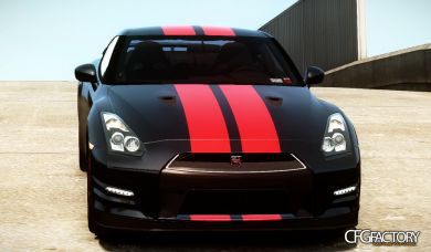 2012 Nissan GT-R Black Edition 'Mr Hu' PaintJob
