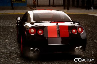 2012 Nissan GT-R Black Edition 'Mr Hu' PaintJob