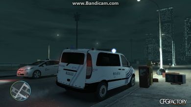 Belgian Police Mercedes VITO