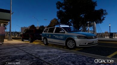 2012 Volkswagen Passat (B7) German Police