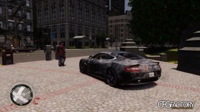 2013 Aston Martin Vanquish 'Black Ops 2 Paintjob'