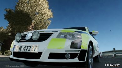 Norwegian VW Passat Police car skin v2.0