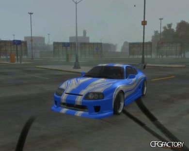 Toyota Supra (NFS SHIFT 2) Darius and Sal Livery N