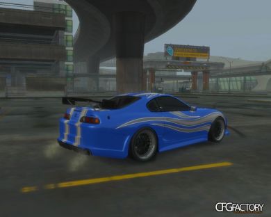 Toyota Supra (NFS SHIFT 2) Darius and Sal Livery N