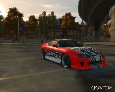 Toyota Supra (NFS SHIFT 2) Darius and Sal Livery N