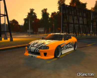 Toyota Supra (NFS SHIFT 2) Darius and Sal Livery N