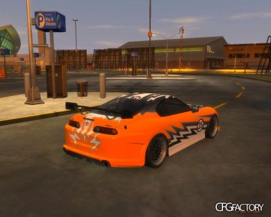 Toyota Supra (NFS SHIFT 2) Darius and Sal Livery N