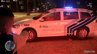Volkswagen Passat Belgian Police