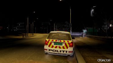 Norwegian Mercedes-Benz GL Brabus Police car skin