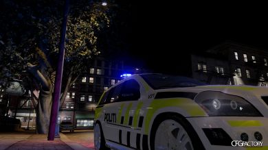 Norwegian Mercedes-Benz GL Brabus Police car skin