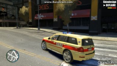 Belgian Ambulance - Mercedes-Benz GL Brabus - MUG