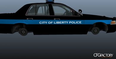 City Of Liberty Police skin Pack