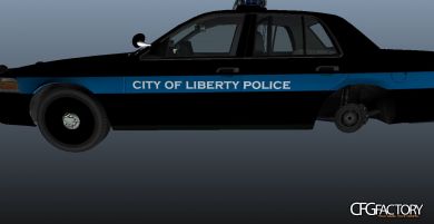 City Of Liberty Police skin Pack
