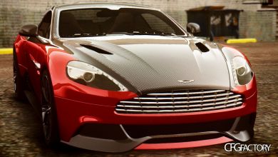 2013 Aston Martin Vanquish 'Grand Carbon' PaintJob