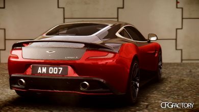 2013 Aston Martin Vanquish 'Grand Carbon' PaintJob