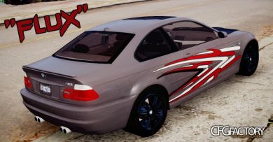 ''Flux'' Paintjob for Spidereon's 2005 BMW M3 E46