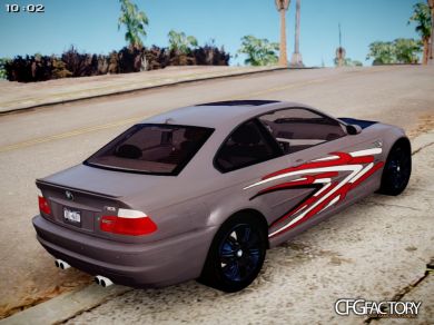 ''Flux'' Paintjob for Spidereon's 2005 BMW M3 E46