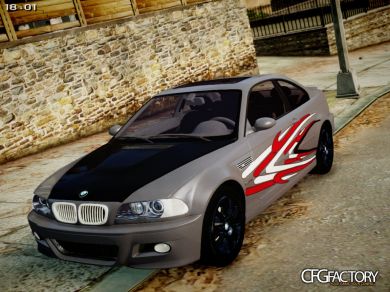 ''Flux'' Paintjob for Spidereon's 2005 BMW M3 E46