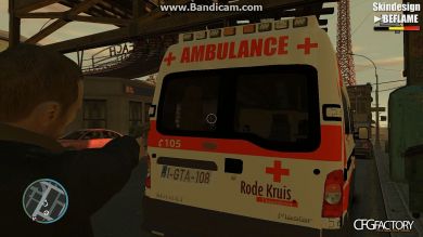 Belgian Ambulance Red Cross GTA4 - Rode Kruis Vlaa
