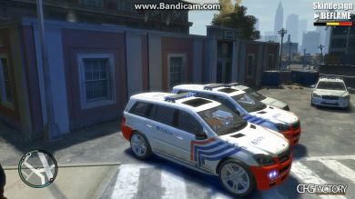 Belgian Police GTA4 NL-FR Mercedes-Benz GL Brabus