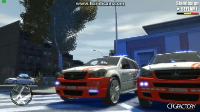 Belgian Police GTA4 NL-FR Mercedes-Benz GL Brabus