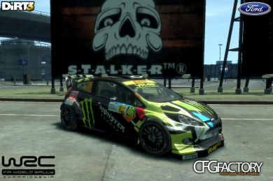 Ford Fiesta Monza Rally Show V Rossi Paintjob