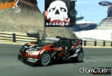 Ford Fiesta RS WRC Maxx Energy drink Paintjob