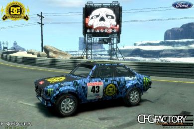 2009 Ford Eskort Mk2 Ken Block Paintjob