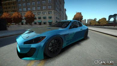 Maserati GranTurismo MC 2009 Paint Job