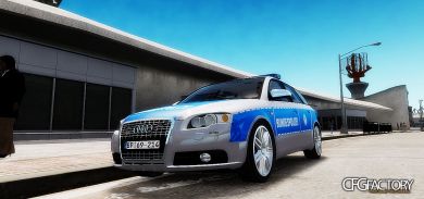 Audi S4 Bundespolizei - German Federal Police